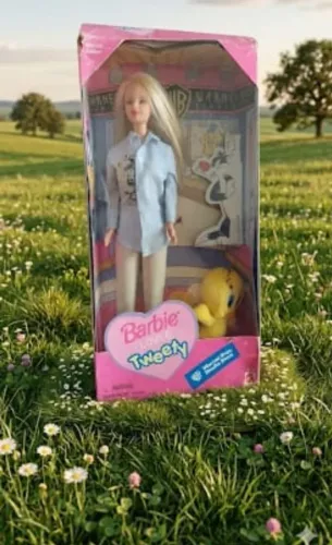 SÓ ATE DOMINGO OPORTUNIDADE////Barbie Loves Tweety Piu Piu 1998