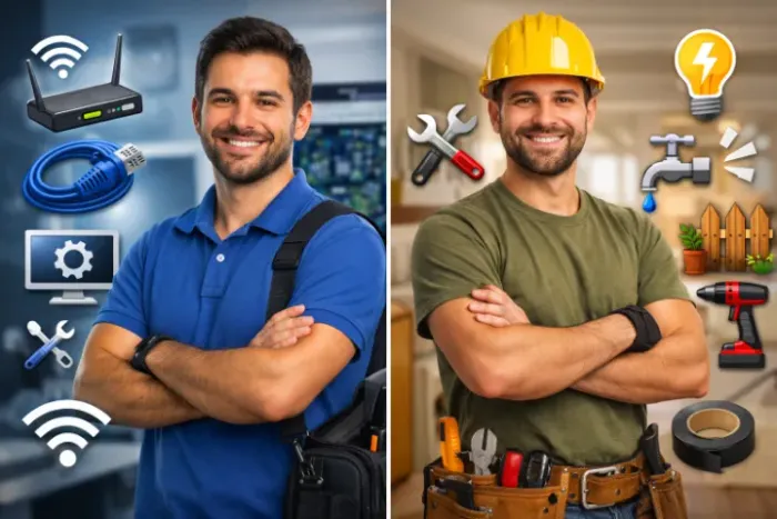 Suporte Técnico em TI e Redes Wi-Fi | Computadores, Roteadores e Infraestrutura