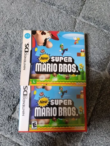 New Super Mario Bros DS com luva