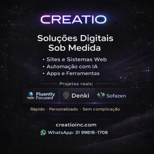 Criar Sites, Sistemas e Automação