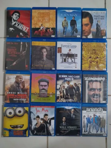 FILMES VARIOS TÍTULOS DVD E BLU-RAY 
