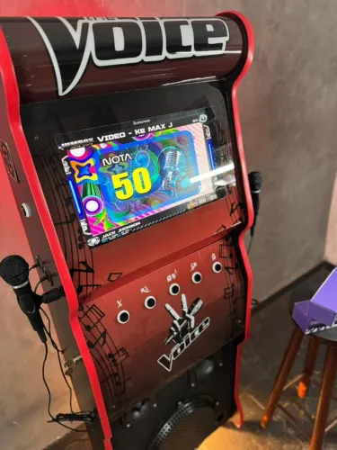 Máquina de Karaokê Com Jukebox Músicas Atualizadas