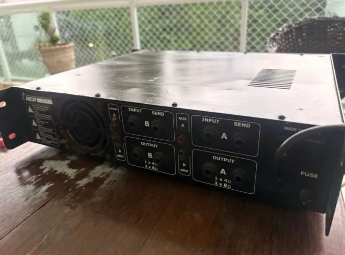 Mixer Som Ambiente Amplificador Ll Audio Nca Pwm1600 400w