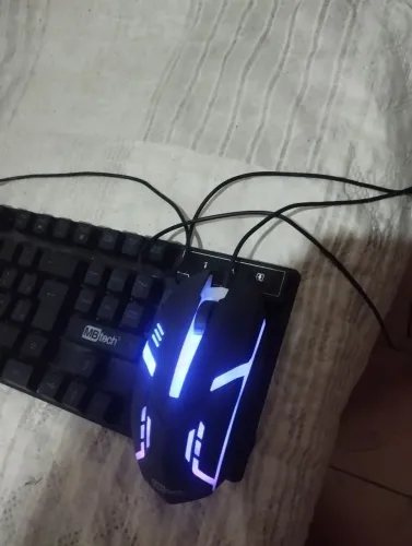 Teclado e mouse gamer