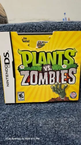 Jogo Plants Vs Zombies Nintendo Ds Original Com Luva