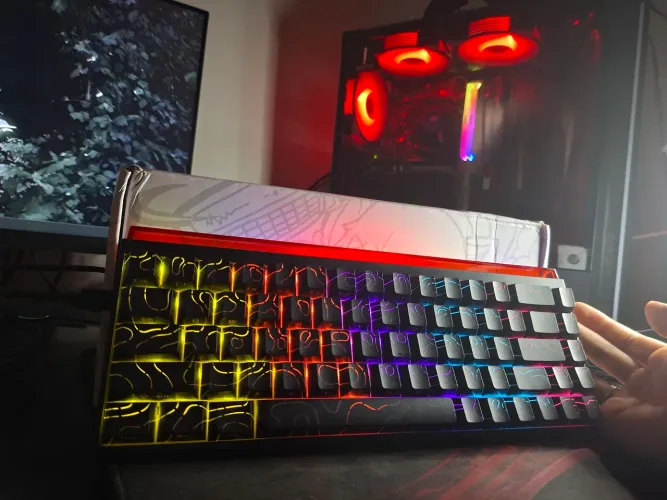 Teclado Gamer Mecânico 60% Ajaazz NK68