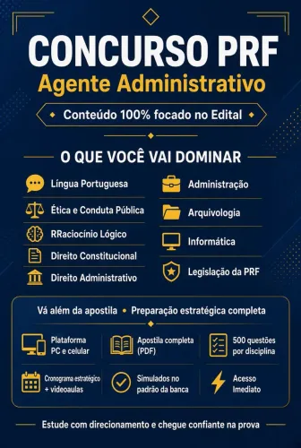 Apostila PRF Administrativo