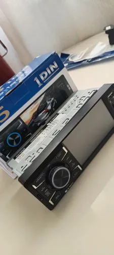 Radio automotivo MP5 1 DIN e-tech 