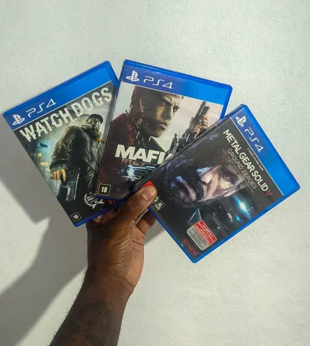 3 JOGOS DE PS4 POR 99,99R$