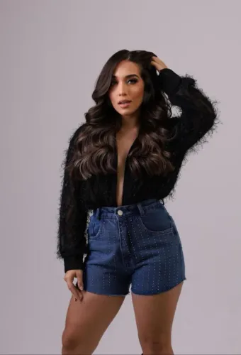 Short jeans tamanho 42