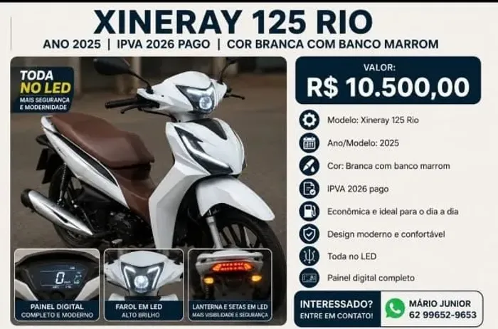 Shinerayvrio 125/  2025
