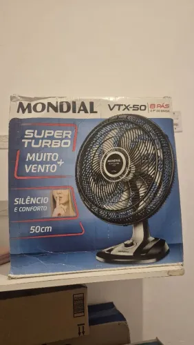 Ventilador Mondial VTX-50, 50CM NUNCA USADO