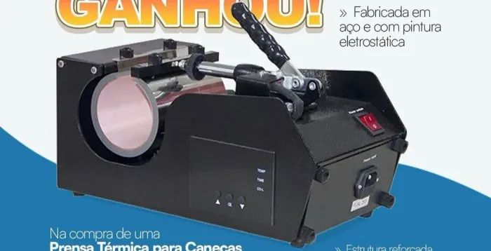 MÁQUINA DE SUBLIMAÇÃO - PERFEITA