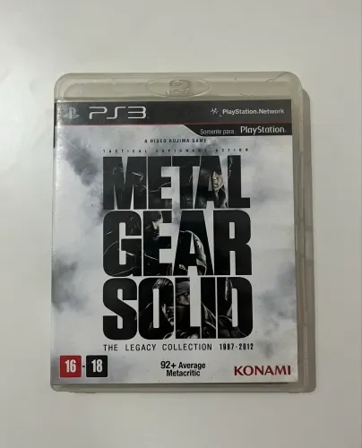 Metal Gear Solid HD Collection PS3 Original