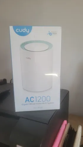 Roteador Cudy M1300 Wi-Fi Mesh Gigabit Bivolt - Novo Lacrado