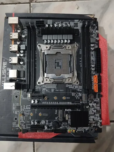 Placa mãe x99 defeito