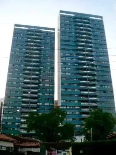 Imóvel com 133m², 3 suítes, andar alto, nascente, na Tamarineira - Recife - PE
