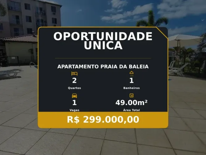 Descubra seu Novo Lar: Apartamento na Praia da Baleia, Serra!