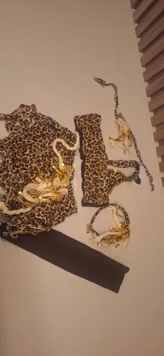 Fantasia infantil tamanho GG de oncinha