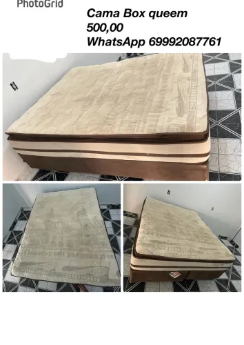 Cama Box queem