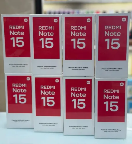 Xiaomi Redmi Note 15 256/16GB. Lançamento 2026 - Lacrado - Garantia