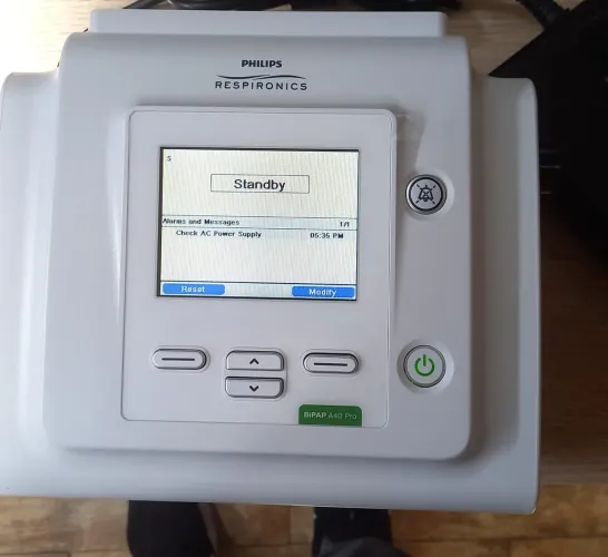 Respirador mecânico respironics