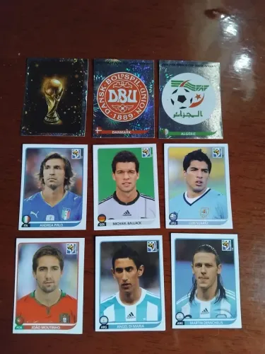 Figurinhas copa 2010