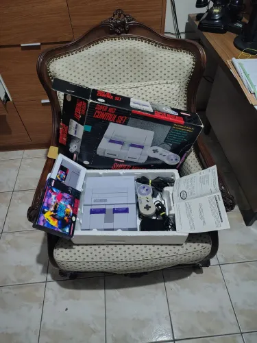 NINTENDO ORIGINAL COMPLETO NA CAIXA