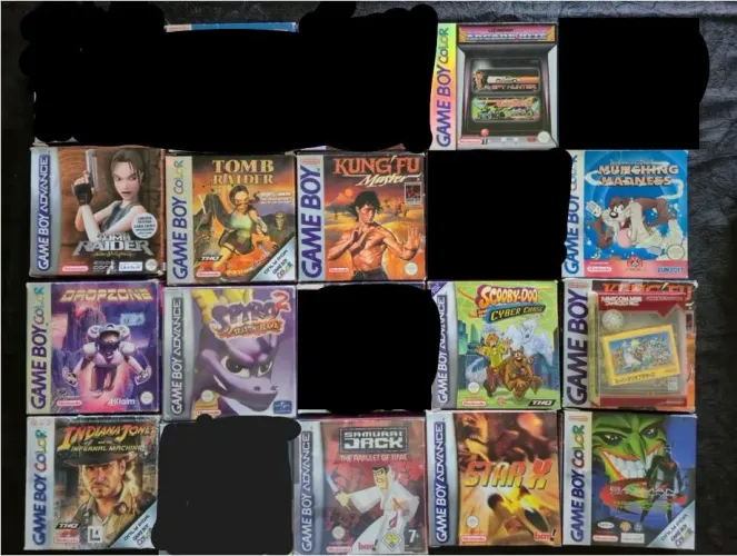 Jogos de Game Boy Clássico Color Advance Originais