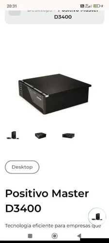 Positivo Master D3400<br>Tecnologia