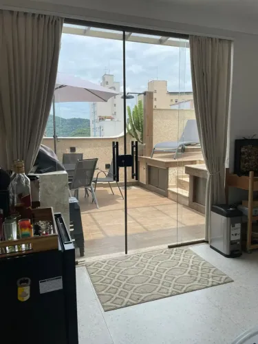 Cobertura Duplex com Piscina e Churrasqueira 3 Dorms | Gonzaguinha, São Vicente
