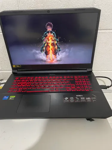 Troco notebook acer nitro 5 i7 11 geração Rtx 3050 tela 144hz por pc