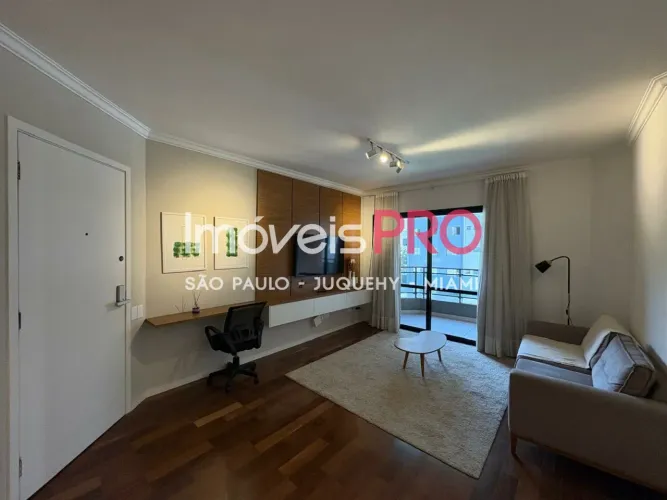 Apartamento para locação com 110m² no Brooklin - São Paulo.