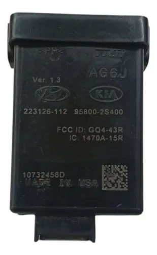 Sensor de Monitoramento de Pressão de Pneu Hyundai IX35 2017 2018