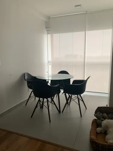 Conjunto Mesa e Cadeira (poltrona) Eames Eiffel  