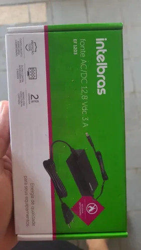 Fonte 12 V novas na caixa