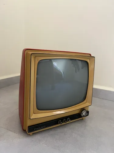 TV Philco Antiga Vintage - Peça Retrô / Colecionador