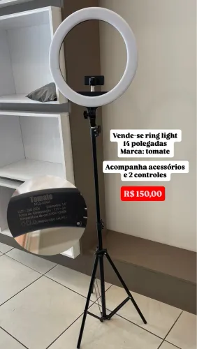 Vende-se ring light marca Tomate