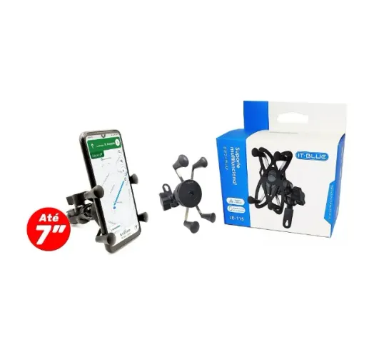 Suporte de Celular para Moto com Garra Aranha  It-Blue