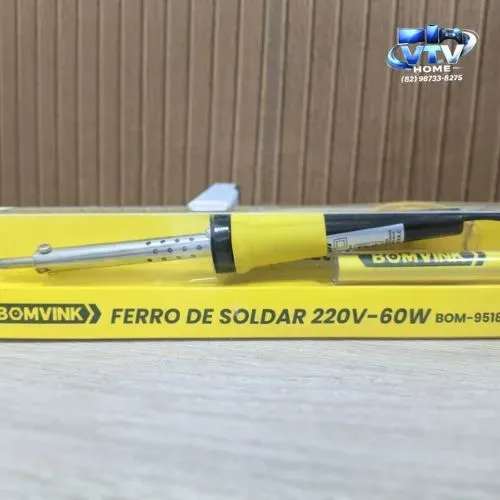 Ferro de Solda 60W Profissional + Entrega Grátis