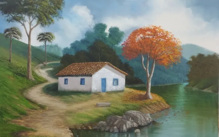 Tela 100x80 óleo sobre tela 