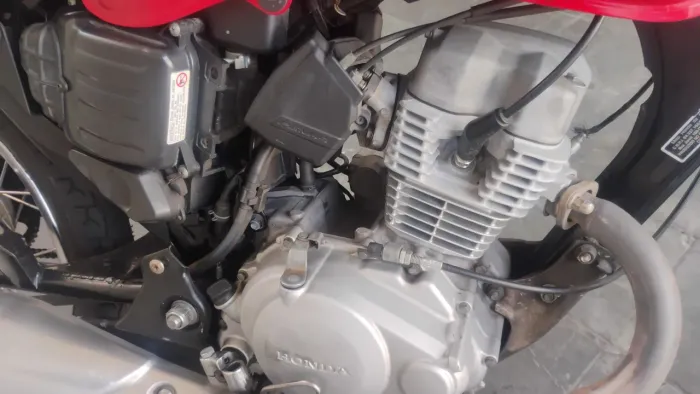 Motocicleta bem cuidada