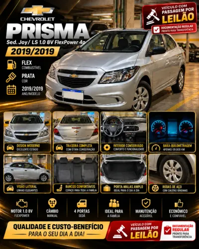 Chevrolet Prisma Sed. Joy/ LS 1.0 8V Flexpower 4P 2019
