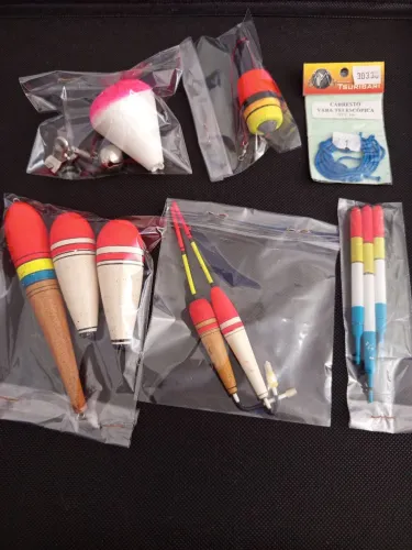Kit de bóias para pescaria