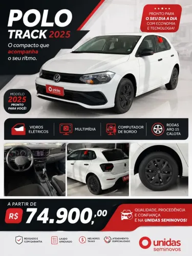 Volkswagen Polo Track 1.0 Flex 12V 5P 2025