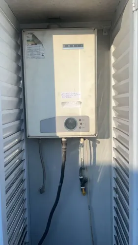 Aquecedor a gás Orbis 22 litros com defeito na válvula