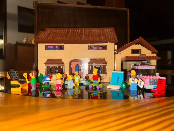 LEGO A Casa dos Simpsons 71006 ORIGINAL + Todas as Minifigures