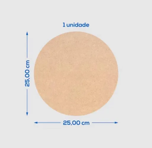 59 base de MDF 25x25