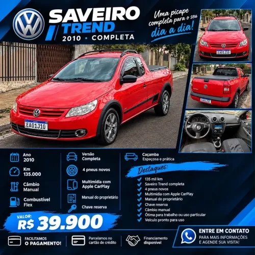 Volkswagen Saveiro 1.6 MI Total Flex 8V CE 2010