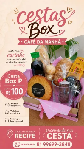 Cestas de Café da Manhã